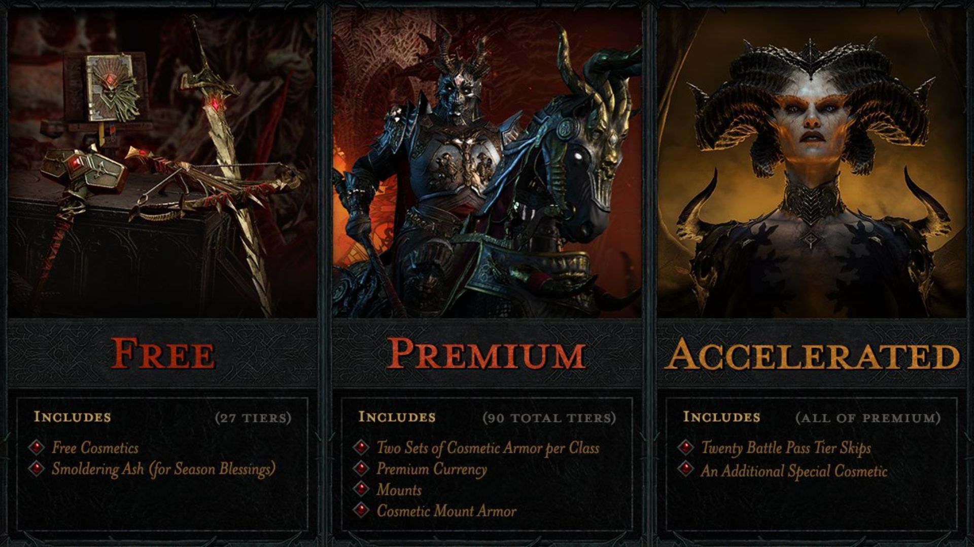 Diablo IV To Have 3 Battle Pass Tiers Alongside Its $70 Price Tag | eTeknix