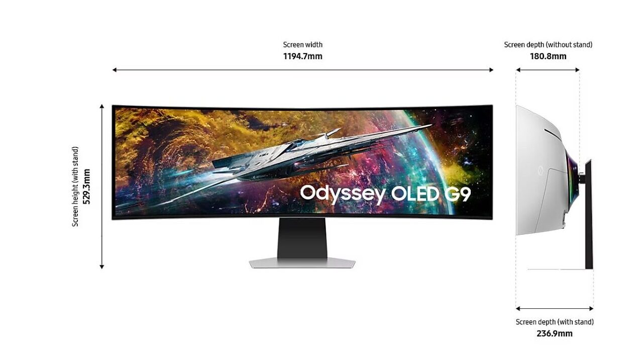 Samsung Launches Odyssey G9 Oled Dqhd Resolution Monitor Eteknix