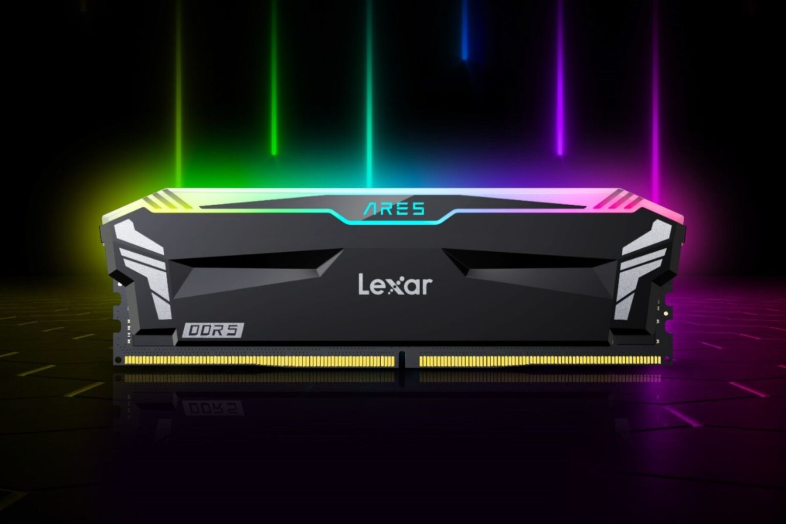 LEXAR Announces New 6400 Addition To ARES RGB DDR5 Memory Family eTeknix