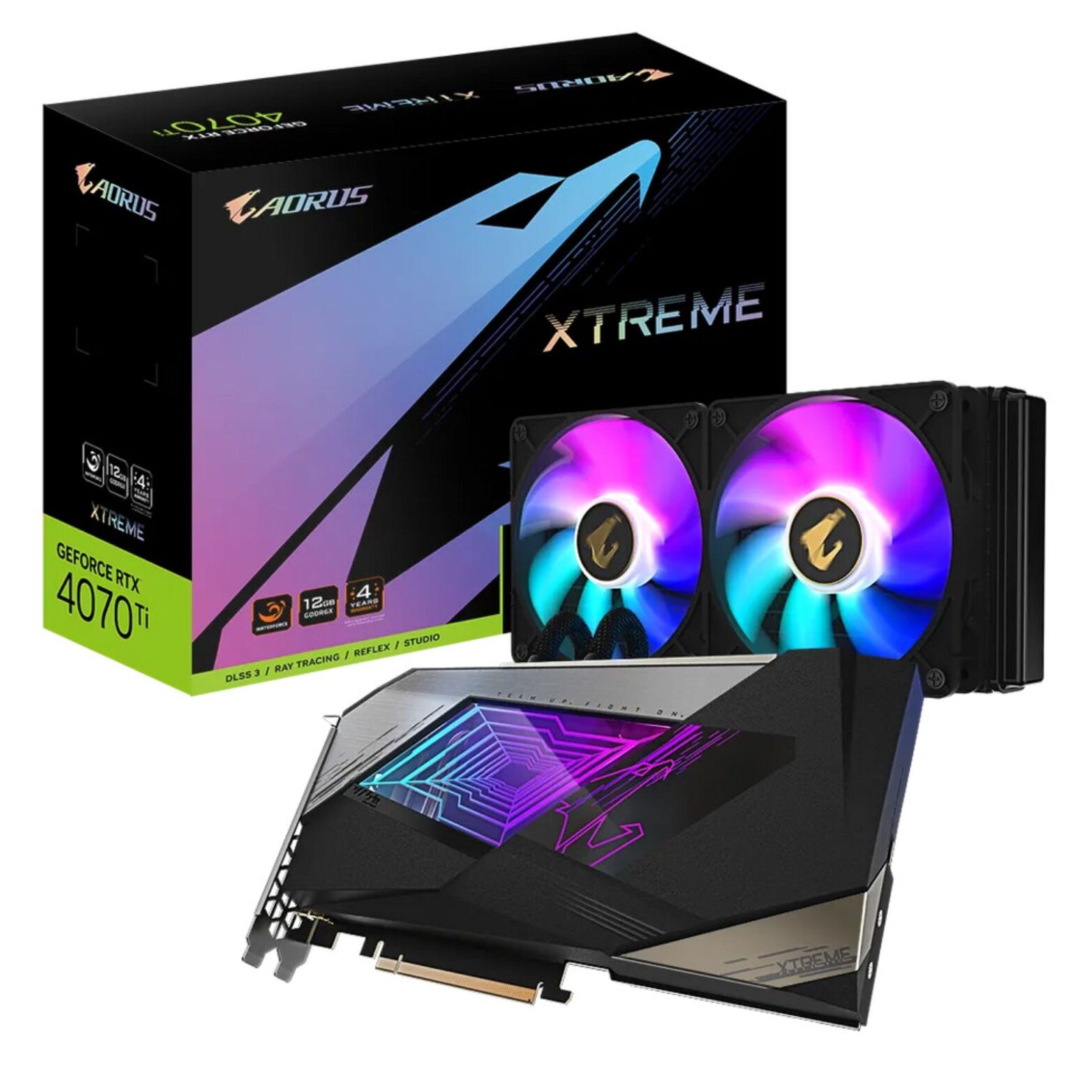 GIGABYTE Reveals Two New Water-Cooled AORUS RTX 4070 Ti Cards | eTeknix