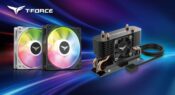 TEAMGROUP Launches Two SSD Cooling Products The T FORCE DARK AirFlow I SSD Cooler RT X120 ARGB Fan 1