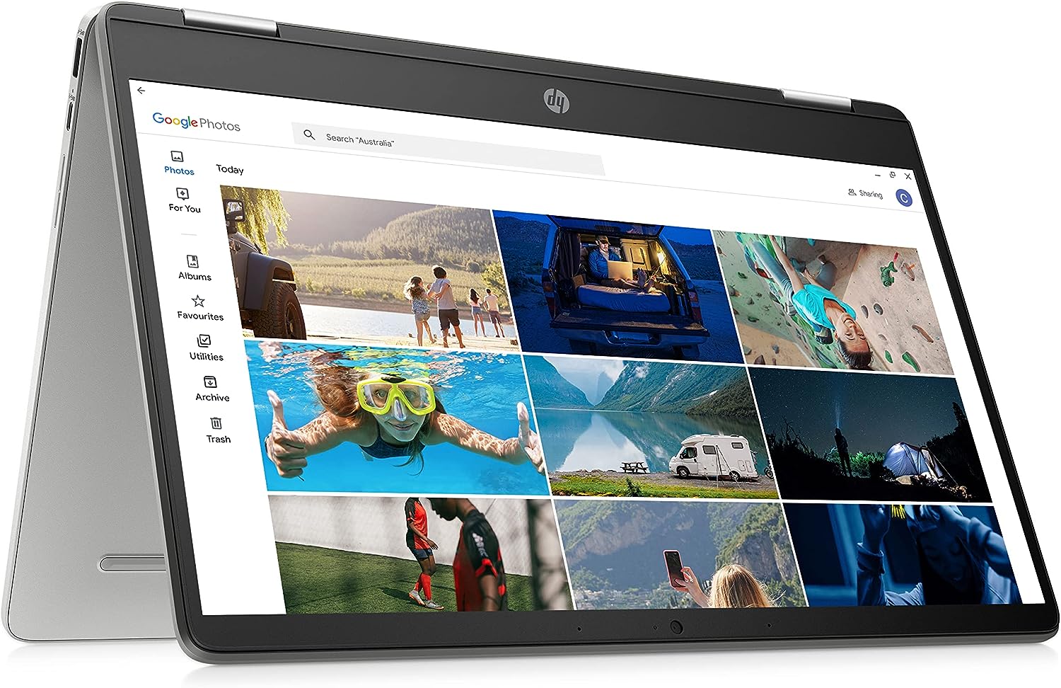 hp touch screen computer chromebook