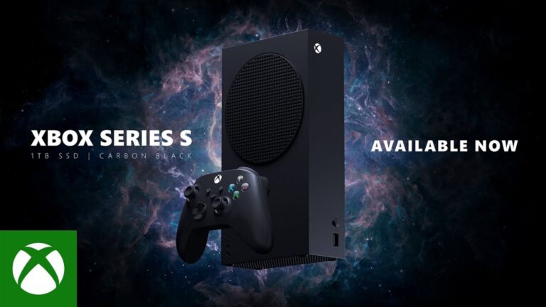 Xbox Series S In Carbon Black Is Now Available 