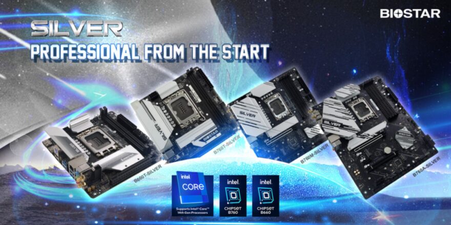 BIOSTAR Expands Product Line With New Silver Series Motherboards