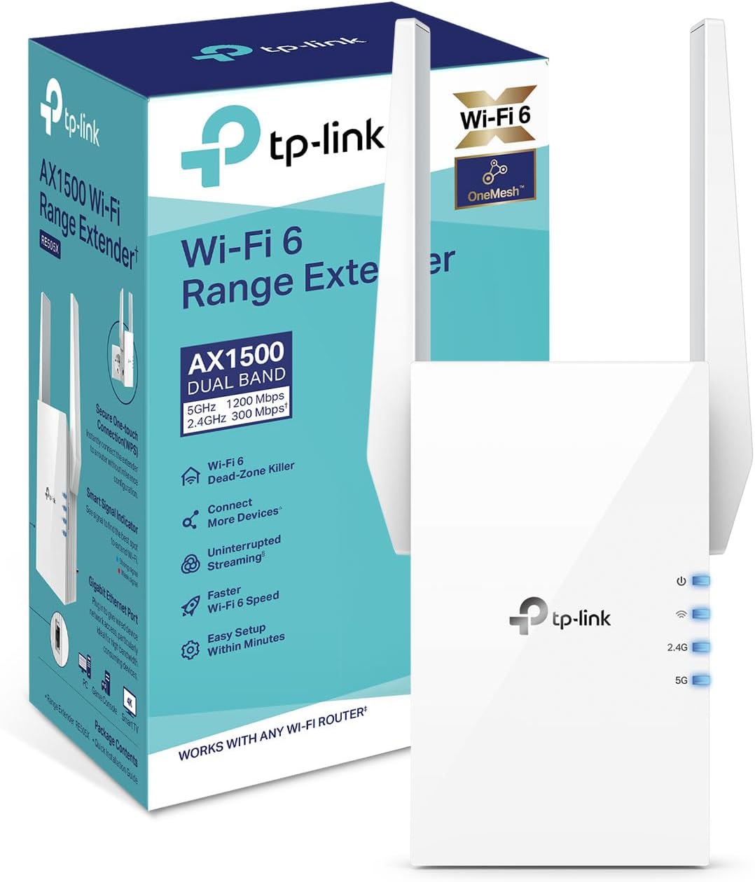 TP-Link RE505X WiFi 6 Internet Booster