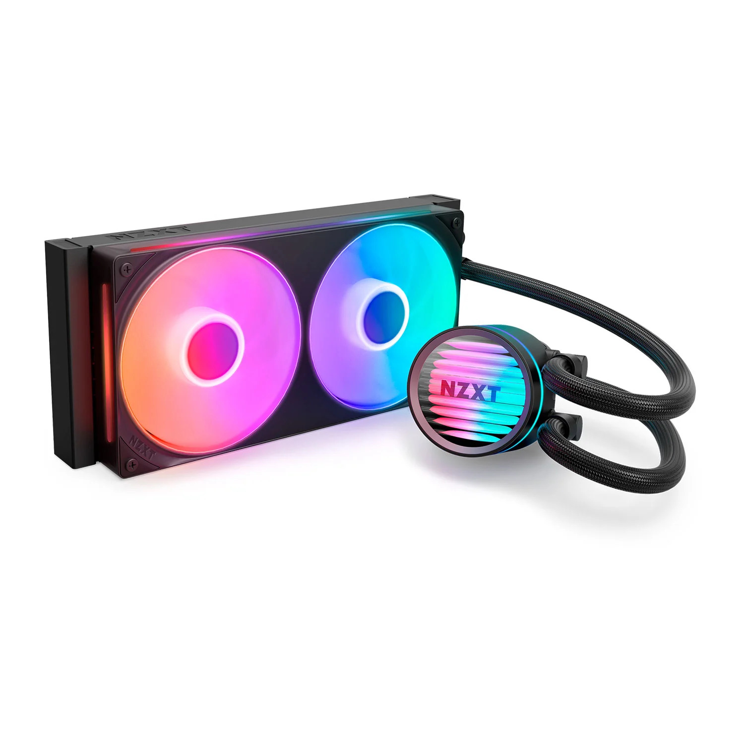 NZXT 240mm Kraken Core RGB Black Intel / AMD CPU Liquid Cooler