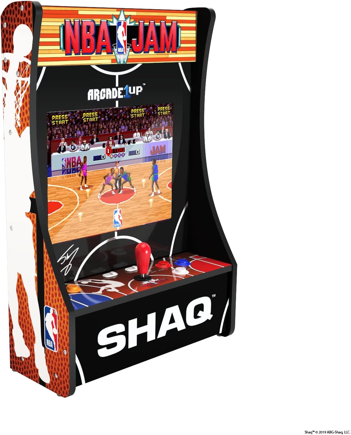 ARCADE1UP NBA JAM PARTYCADE MACHINE
