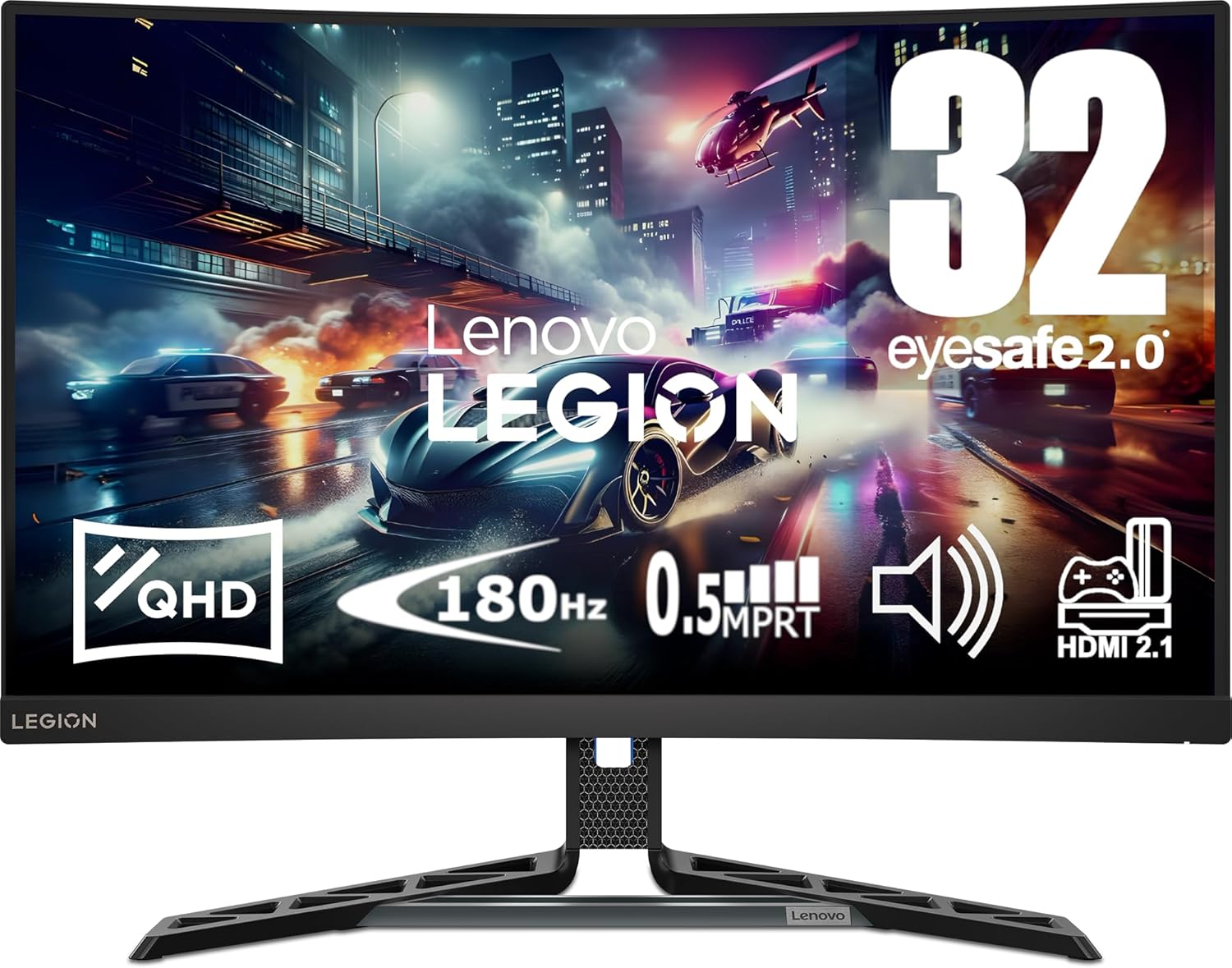 Lenovo Legion R32qc-30 31.5 inch Gaming Monitor