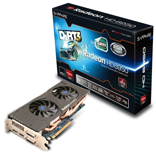 Sapphire Radeon HD 6950 2GB Dirt 3 Edition Graphics Card Review | eTeknix